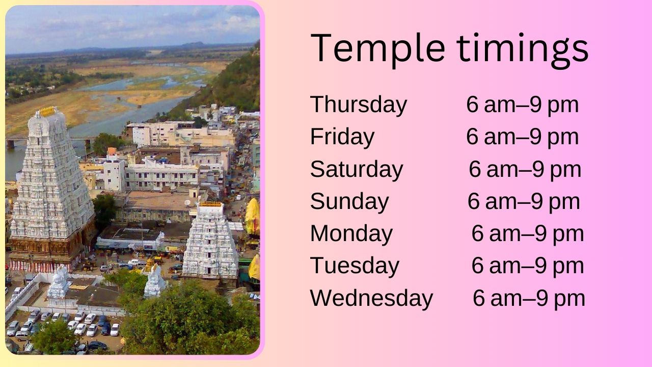 sri kalahasti temple timings