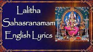 Lalitha Sahasranamam